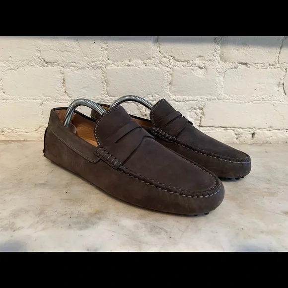 Shoes Jack Erwin Driving Loafers Slate Gray Nubuck 9m Poshmark